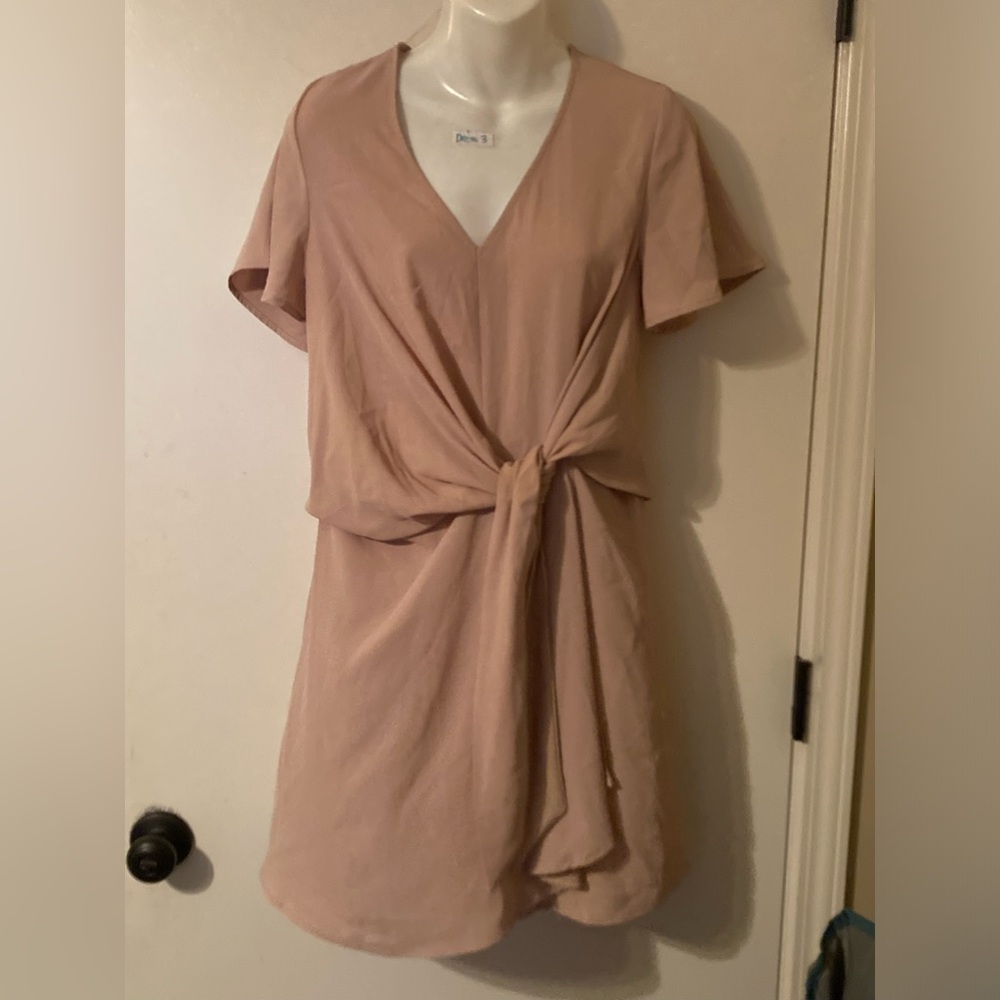 NWT Entro small women’s blouse pale pink NEW